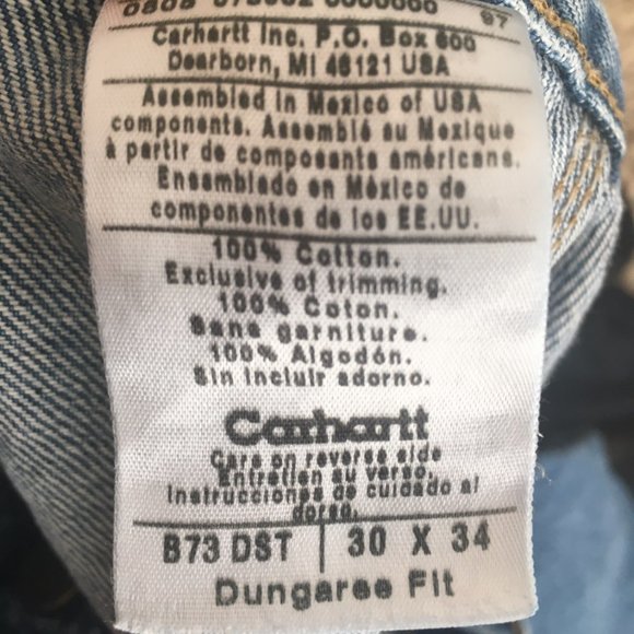 Amazing distressed carhartt carpenter jeans - Picture 9 of 9